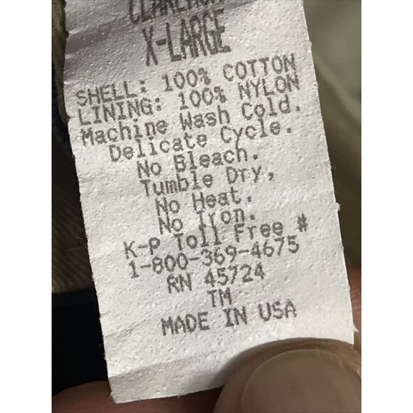 VTG Made In USA K-Products Agratech Seeds  Light Weight Jacket Sz XL - Picture 3 of 5